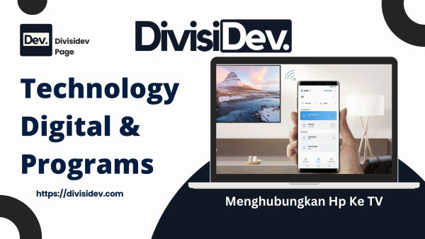 Cara Menghubungkan Hp Ke TV